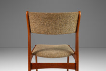 Load image into Gallery viewer, Danish Mid-Century Modern Dining / Desk Chair in Solid Teak &amp; Original Oatmeal Fabric by Scandinavia Woodworks Co., c. 1970&#39;s-ABT Modern
