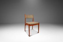 Load image into Gallery viewer, Danish Mid-Century Modern Dining / Desk Chair in Solid Teak &amp; Original Oatmeal Fabric by Scandinavia Woodworks Co., c. 1970's-ABT Modern
