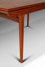 Load image into Gallery viewer, Danish Mid-Century Modern Expansion Dining Table Attributed to Johannes Andersen for Udlum Mobelfabrik in Teak, Denmark, c. 1960s-ABT Modern
