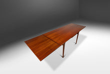 Load image into Gallery viewer, Danish Mid-Century Modern Expansion Dining Table Attributed to Johannes Andersen for Udlum Mobelfabrik in Teak, Denmark, c. 1960s-ABT Modern
