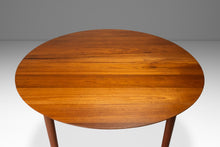 Load image into Gallery viewer, Danish Mid-Century Modern Extension Dining Table in Solid Teak by Peter Hvidt &amp; Orla Mølgaard for Søborg, Denmark, c. 1960s-ABT Modern
