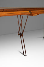 Load image into Gallery viewer, Danish Mid-Century Modern Extension Dining Table in Teak by Harry Østergaard for Randers Møbelfabrik, Denmark, c. 1960s-ABT Modern
