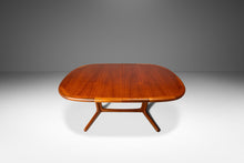 Load image into Gallery viewer, Danish Mid-Century Modern Extension Dining Table in Teak w/ Stow-in-Table Leaves by Skovby Møbelfabrik, Denmark, c. 1970s-ABT Modern
