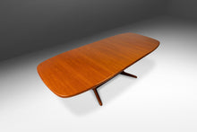 Load image into Gallery viewer, Danish Mid-Century Modern Extension Dining Table in Teak w/ Two Leaves by Skovby Møbelfabrik, Denmark, c. 1970s-ABT Modern
