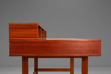 Load image into Gallery viewer, Danish Mid-Century Modern Flip-Top Executive Desk in Teak by Peter Løvig Nielsen, Denmark, c. 1960s-ABT Modern
