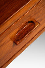 Load image into Gallery viewer, Danish Mid-Century Modern Flip-Top Executive Desk in Teak by Peter Løvig Nielsen, Denmark, c. 1960s-ABT Modern
