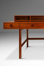 Load image into Gallery viewer, Danish Mid-Century Modern Flip-Top Executive Desk in Teak by Peter Løvig Nielsen, Denmark, c. 1960s-ABT Modern
