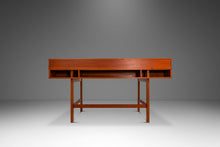 Load image into Gallery viewer, Danish Mid-Century Modern Flip-Top Executive Desk in Teak by Peter Løvig Nielsen, Denmark, c. 1960s-ABT Modern

