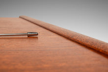 Load image into Gallery viewer, Danish Mid-Century Modern "Floating" Executive Desk in Teak by Dyrlund, Denmark, c. 1960s-ABT Modern
