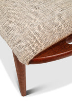 Load image into Gallery viewer, Danish Mid-Century Modern Foot Stool / Ottoman in Solid Teak Styled After Hans Wegner in Teak, c. 1980s-ABT Modern
