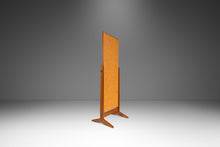 Load image into Gallery viewer, Danish Mid-Century Modern Full-Length Adjustable Floor Mirror in Solid Oak After Pedersen &amp; Hansen, Denmark, c. 1960s-ABT Modern
