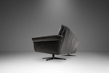 Load image into Gallery viewer, Danish Mid-Century Modern Low Profile Four-Seat Sofa in Vinyl Attributed to H.W. Klein for Bramin, Denmark, c. 1960s-ABT Modern
