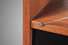 Load image into Gallery viewer, Danish Mid-Century Modern Minimalist Two-Tone Dry Bar / Room Divider in Teak, Denmark, c. 1970s-ABT Modern
