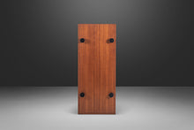 Load image into Gallery viewer, Danish Mid-Century Modern Minimalist Two-Tone Dry Bar / Room Divider in Teak, Denmark, c. 1970s-ABT Modern
