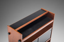 Load image into Gallery viewer, Danish Mid-Century Modern Minimalist Two-Tone Dry Bar / Room Divider in Teak, Denmark, c. 1970s-ABT Modern
