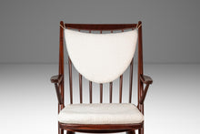 Load image into Gallery viewer, Danish Mid-Century Modern Model 182 Rocking Chair in Solid Teak by Frank Reenskaug for Bramin Mobler, Denmark, c. 1960s-ABT Modern
