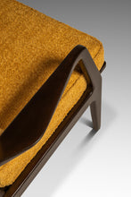 Load image into Gallery viewer, Danish Mid-Century Modern Model 596 Lounge Chair in Beech and Bouclé by Lawrence Peabody &amp; Ib Kofod Larsen for Selig, Denmark, c. 1950's-ABT Modern
