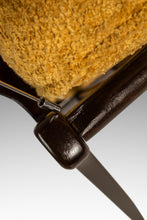 Load image into Gallery viewer, Danish Mid-Century Modern Model 596 Lounge Chair in Beech and Bouclé by Lawrence Peabody &amp; Ib Kofod Larsen for Selig, Denmark, c. 1950's-ABT Modern
