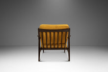 Load image into Gallery viewer, Danish Mid-Century Modern Model 596 Lounge Chair in Beech and Bouclé by Lawrence Peabody &amp; Ib Kofod Larsen for Selig, Denmark, c. 1950's-ABT Modern

