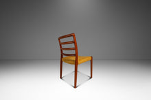 Load image into Gallery viewer, Danish Mid-Century Modern Model 85 Ladderback Dining Chair in Teak &amp; Bouclé by Niels Møller for J.L. Møller, Denmark, c. 1960s-ABT Modern
