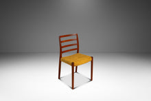 Load image into Gallery viewer, Danish Mid-Century Modern Model 85 Ladderback Dining Chair in Teak &amp; Bouclé by Niels Møller for J.L. Møller, Denmark, c. 1960s-ABT Modern
