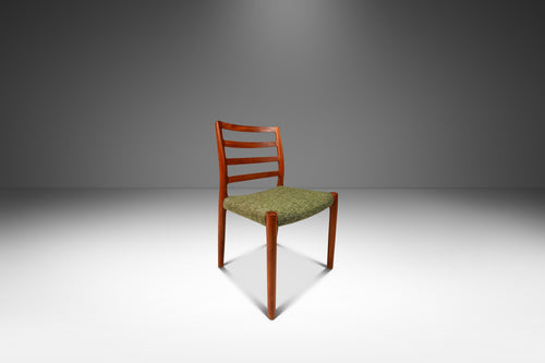 Danish Mid-Century Modern Model 85 Ladderback Dining Chair in Teak by Niels Otto Møller for J.L. Møller Mobelfabrik, Denmark, c. 1960s-ABT Modern