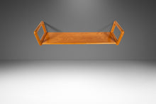 Load image into Gallery viewer, Danish Mid-Century Modern Petite Wall-Hanging Shelf in White Oak by Dyrlund, Denmark, c. 1960s-ABT Modern
