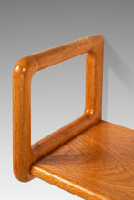 Load image into Gallery viewer, Danish Mid-Century Modern Petite Wall-Hanging Shelf in White Oak by Dyrlund, Denmark, c. 1960s-ABT Modern

