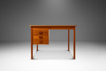 Load image into Gallery viewer, Danish Mid-Century Modern Petite Writer's Desk in Teak by Faarup Møbelfabrik attributed to Ib Kofod Larsen, c. 1980s-ABT Modern
