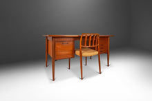 Load image into Gallery viewer, Danish Mid-Century Modern Six-Drawer Writers Desk in Teak by Morredi, Denmark, c. 1960s-ABT Modern
