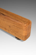 Load image into Gallery viewer, Danish Mid-Century Modern Solid Oak Dining Table / Desk with Glass Top in the Manner of Hans J Wegner, Denmark, c. 1970s-ABT Modern
