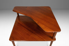 Load image into Gallery viewer, Danish Mid-Century Modern Two-Tiered &#39;Minerva&#39; Table in Solid Teak by Peter Hvidt &amp; Orla Mølgaard for France and Sons, Denmark, c. 1960s-ABT Modern
