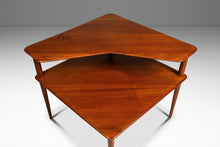 Load image into Gallery viewer, Danish Mid-Century Modern Two-Tiered &#39;Minerva&#39; Table in Solid Teak by Peter Hvidt &amp; Orla Mølgaard for France and Sons, Denmark, c. 1960s-ABT Modern
