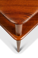 Load image into Gallery viewer, Danish Mid-Century Modern Two-Tiered &#39;Minerva&#39; Table in Solid Teak by Peter Hvidt &amp; Orla Mølgaard for France and Sons, Denmark, c. 1960s-ABT Modern
