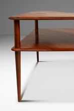 Load image into Gallery viewer, Danish Mid-Century Modern Two-Tiered &#39;Minerva&#39; Table in Solid Teak by Peter Hvidt &amp; Orla Mølgaard for France and Sons, Denmark, c. 1960s-ABT Modern
