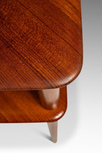 Load image into Gallery viewer, Danish Mid-Century Modern Two-Tiered &#39;Minerva&#39; Table in Solid Teak by Peter Hvidt &amp; Orla Mølgaard for France and Sons, Denmark, c. 1960s-ABT Modern
