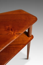 Load image into Gallery viewer, Danish Mid-Century Modern Two-Tiered &#39;Minerva&#39; Table in Solid Teak by Peter Hvidt &amp; Orla Mølgaard for France and Sons, Denmark, c. 1960s-ABT Modern
