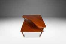 Load image into Gallery viewer, Danish Mid-Century Modern Two-Tiered &#39;Minerva&#39; Table in Solid Teak by Peter Hvidt &amp; Orla Mølgaard for France and Sons, Denmark, c. 1960s-ABT Modern
