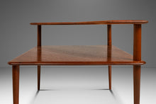 Load image into Gallery viewer, Danish Mid-Century Modern Two-Tiered &#39;Minerva&#39; Table in Solid Teak by Peter Hvidt &amp; Orla Mølgaard for France and Sons, Denmark, c. 1960s-ABT Modern

