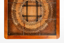 Load image into Gallery viewer, Danish Modern End Table - Accent Table in Teak w/ Ceramic Tile Mosaic Inlay by Johannes Andersen, Denmark, c. 1970's-ABT Modern
