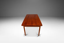 Load image into Gallery viewer, Danish Modern Expansion Dining Table in Teak w/ Stow-In-Table Leaves, Denmark, c. 1960s-ABT Modern
