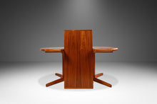 Load image into Gallery viewer, Danish Modern Extension Dining Table in Teak w/ Trestle Base, Denmark, c. 1970&#39;s-ABT Modern
