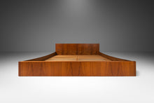 Load image into Gallery viewer, Danish Modern Low Profile Queen Size Bed Frame in Teak by Nils Jonsson, Denmark, c. 1960&#39;s-ABT Modern
