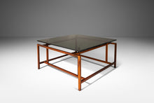Load image into Gallery viewer, Danish Modern Rosewood &amp; Smoked Glass Coffee Table by Henning Nørgaard for Komfort of Denmark, c. 1960&#39;s-ABT Modern
