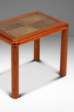Load image into Gallery viewer, Danish Modern Side / Accent Table in Teak with Tile Top Inlay by Tue Poulson for Hsalev Furniture, Denmark, c. 1960s-ABT Modern

