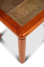 Load image into Gallery viewer, Danish Modern Side / Accent Table in Teak with Tile Top Inlay by Tue Poulson for Hsalev Furniture, Denmark, c. 1960s-ABT Modern
