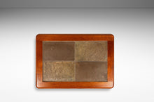 Load image into Gallery viewer, Danish Modern Side / Accent Table in Teak with Tile Top Inlay by Tue Poulson for Hsalev Furniture, Denmark, c. 1960s-ABT Modern
