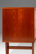 Load image into Gallery viewer, Danish Modern Three-Drawer Dresser in Teak by Nils Jonsson for Torring Møbelfabrik Produced by HJN Mobler, Denmark, c. 1960's-ABT Modern
