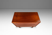 Load image into Gallery viewer, Danish Modern Three-Drawer Dresser in Teak by Nils Jonsson for Torring Møbelfabrik Produced by HJN Mobler, Denmark, c. 1960's-ABT Modern
