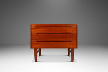 Load image into Gallery viewer, Danish Modern Three-Drawer Dresser in Teak by Nils Jonsson for Torring Møbelfabrik Produced by HJN Mobler, Denmark, c. 1960's-ABT Modern
